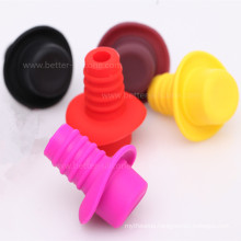 Customized FDA Approved Wine Bottle Silicone Rubber Plugs Stopper